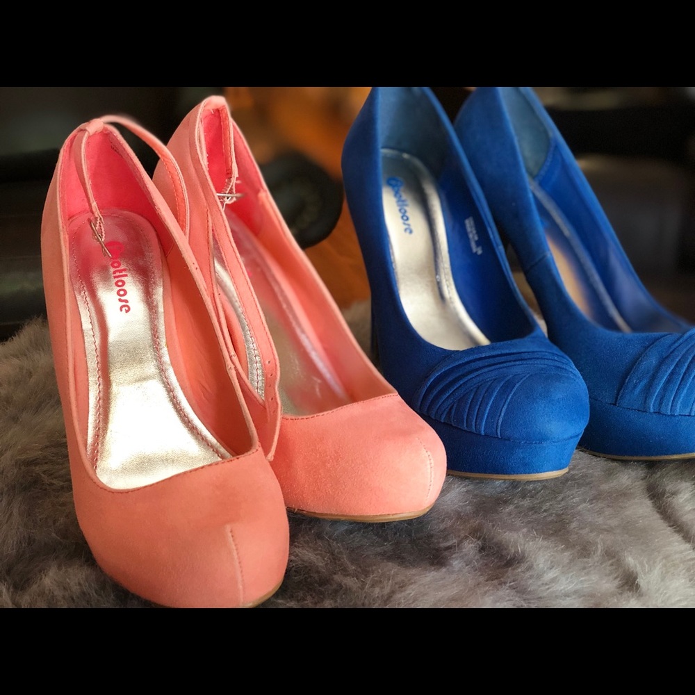 Platform Closed Toe Heels. - image 4